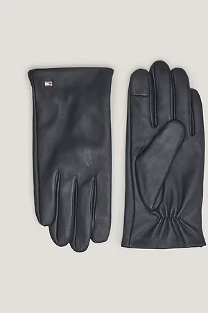 Tommy Hilfiger Essential Hilfiger Flag leren handschoenen