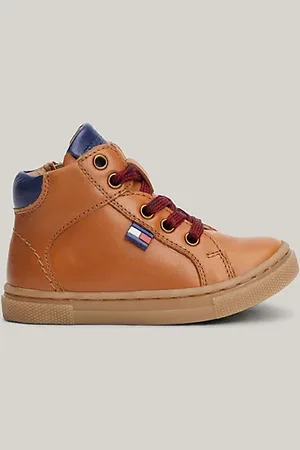 Tommy Hilfiger Leren hoge sneaker