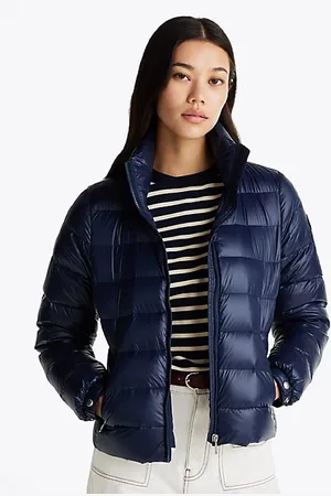 Tommy Hilfiger Glanzend pufferjack met donsvulling