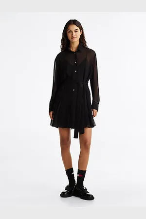 Tommy Hilfiger Mini-overhemdjurk met sterrenprint