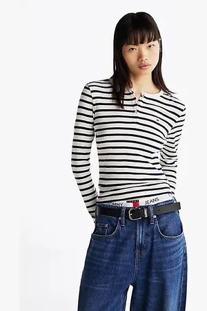Tommy Hilfiger Geribd longsleeve slim fit T-shirt