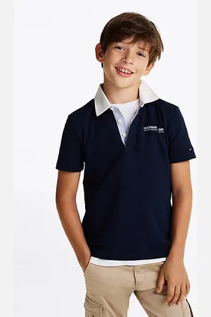 Tommy Hilfiger Polo met contrasterende kraag
