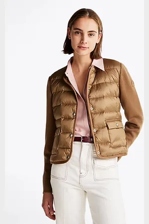 Tommy Hilfiger Quilted jack met dons en contrasten