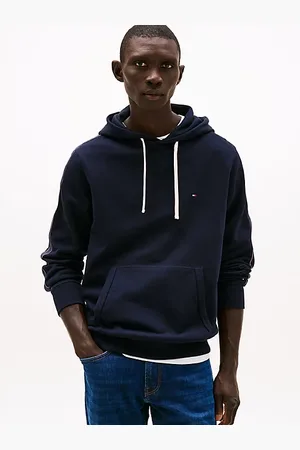 Tommy Hilfiger Hoodie met contrasterende tape