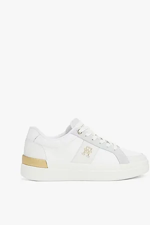 Tommy Hilfiger Leren court sneaker