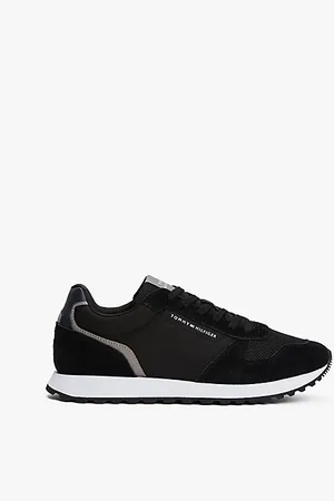 Tommy Hilfiger Suède sneaker met logo