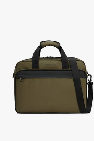 Tommy Hilfiger Laptoptas met metalen logo