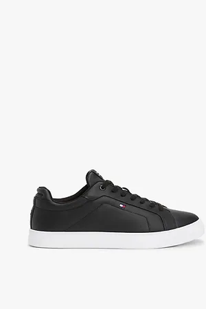 Tommy Hilfiger Leren court sneaker