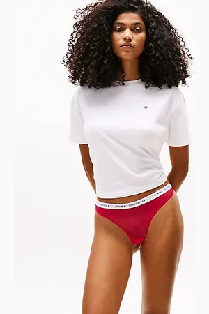 Tommy Hilfiger Kanten string met logotaille