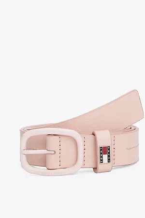 Tommy Hilfiger Leren riem met logo-embleem
