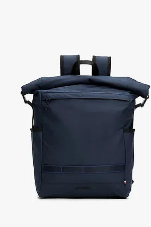 Tommy Hilfiger Rugzak met rolflap en metalen logo