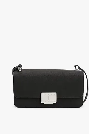 Tommy Hilfiger Crossbodytas met flapsluiting en logo-embleem