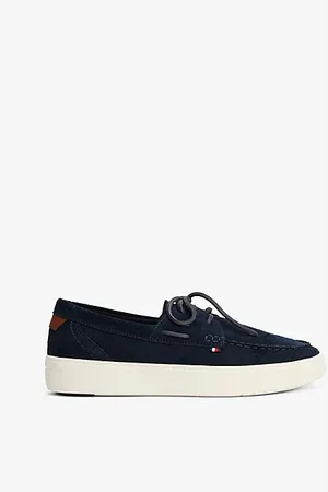Tommy Hilfiger Hybride suède bootschoen met veters