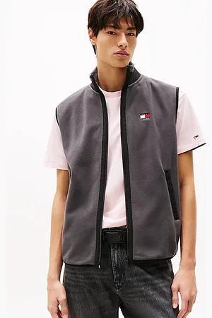 Tommy Hilfiger Polarfleece bodywarmer met Tommy-badge