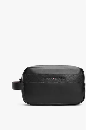 Tommy Hilfiger Signature toilettas met metalen logo
