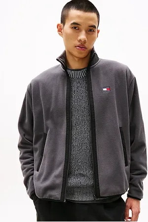Tommy Hilfiger Fleece sweatshirt met Tommy-badge