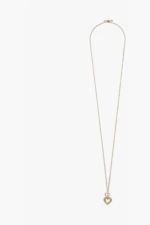 Tommy Hilfiger Vergulde ketting met hart en kapittelsluiting