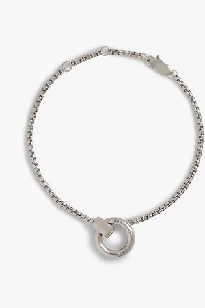 Tommy Hilfiger Roestvrijstalen armband met ronde bedel