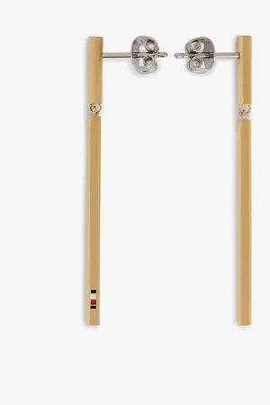 Tommy Hilfiger Vergulde oorbellen met hanger