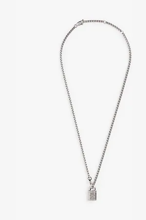 Tommy Hilfiger Ketting met hangslotje en TH-monogram