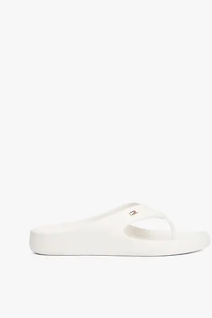 Tommy Hilfiger Teenslipper met geëmailleerde vlag