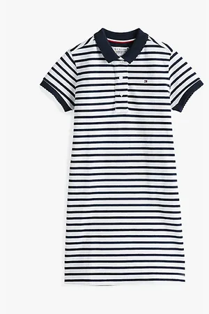 Tommy Hilfiger Adaptive polo-jurk met geborduurde vlag