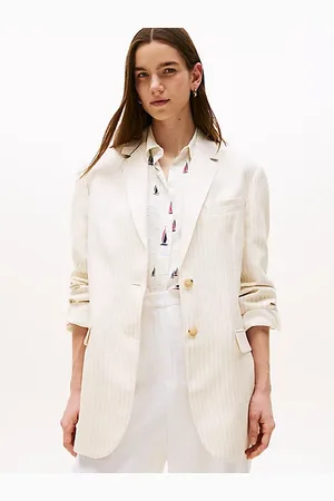 Tommy Hilfiger Relaxed fit blazer met krijtstreep