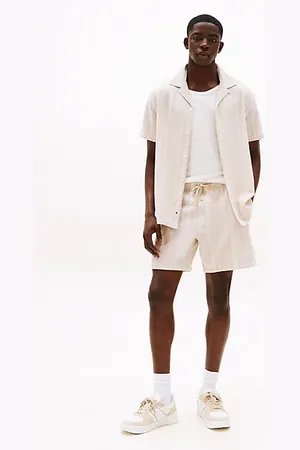 Tommy Hilfiger Regular fit short met strepen