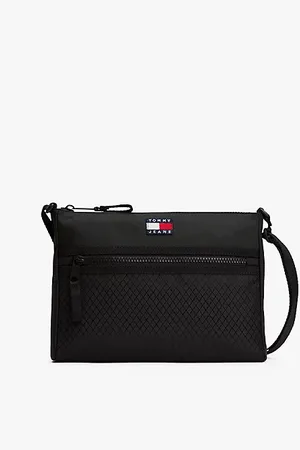 Tommy Hilfiger Sacoche-tas met doorgestikte textuur