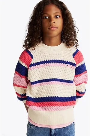 Tommy Hilfiger Trui met raglan pofmouwen
