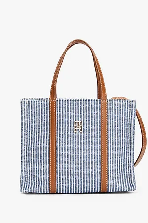 Tommy Hilfiger Strandshopper met crossbodyband en monogram