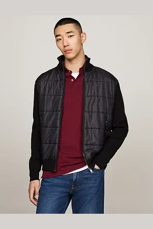 Tommy Hilfiger Smart Casual relaxed getextureerd jack