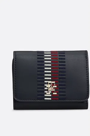 Tommy Hilfiger Trifold portemonnee met TH-monogram