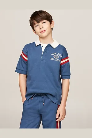 Tommy Hilfiger Hilfiger Monotype regular fit polo met streep