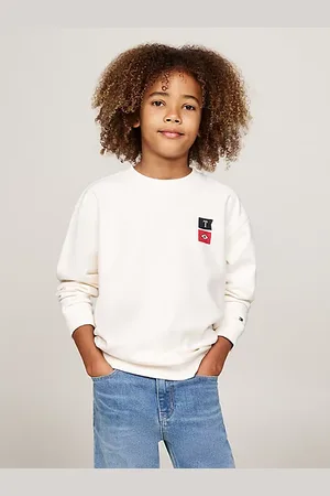Tommy Hilfiger Sweatshirt met ronde hals en ruglogo