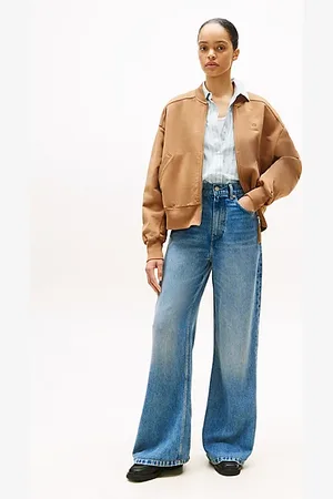 Tommy Hilfiger High rise jeans met wijde fit
