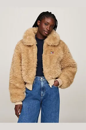Tommy Hilfiger Jack van imitatie-shearling met rits