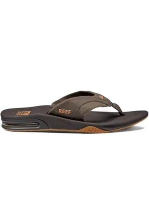 Reef FANNING BROWN/GUM Teenslippers