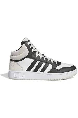 adidas HOOPS 3.0 MID,FTWWHT/CBLACK/OR Sneakers