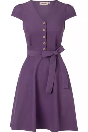 Louche Cathleen Mini Tea Dress in Lilac