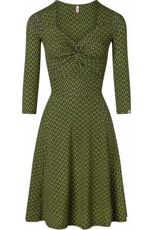 Blutsgeschwister Dames Jurken met lange mouw - Hot Knot Power Dress in Ultimate Spring Lover