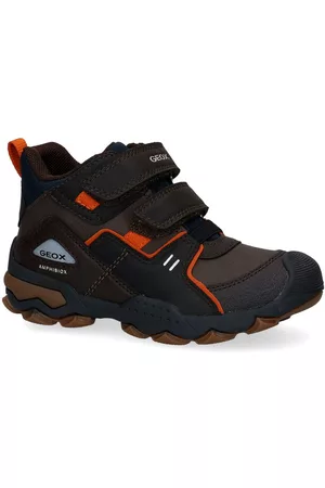 Geox Jongens Laarzen - Amphibiox Bruine Bottines