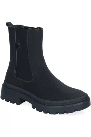 ESPRIT Dames Enkellaarzen - Zwarte Chelsea Boots