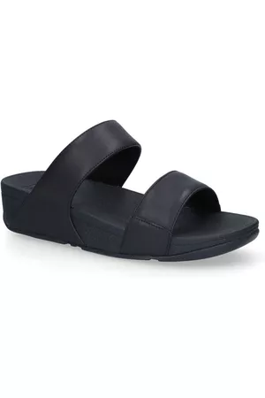 FitFlop Lulu Slide Zwarte Slippers