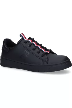 Tommy Hilfiger Zwarte Instapper