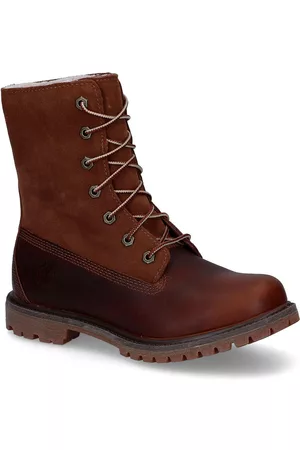 Timberland Dames Veterlaarzen - Authentics Teddy Fleece WP Bruine Bottines