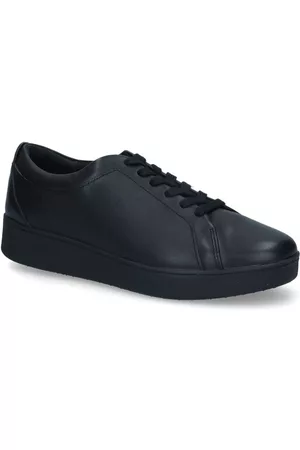 FitFlop Dames Veterschoenen - Rally Zwarte Veterschoenen