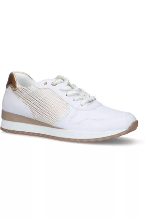 Marco Tozzi Dames Sneakers - Witte Sneakers
