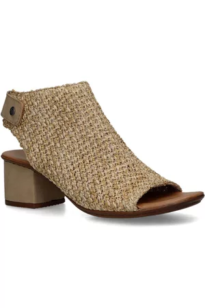 Rieker Dames Sandalen - Beige Sandalen