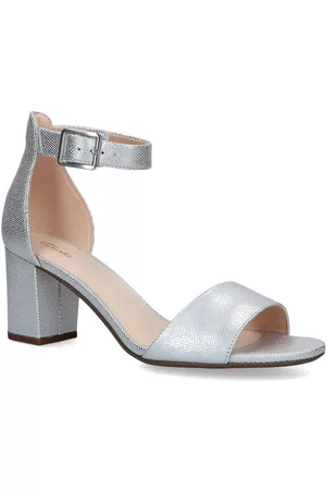 Clarks Dames Sandalen - Deva Mae Zilveren Sandalen